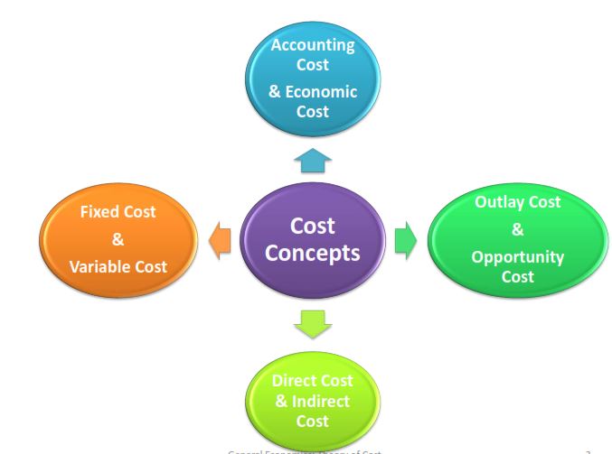 Theory of Cost concepts its type and curve